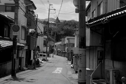 真田のみち 商店街 真田のみち 商店街 和歌山県,和歌山,九度山の写真素材