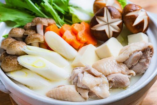 豆乳鍋 豆乳鍋,冬の料理,鍋料理の写真素材