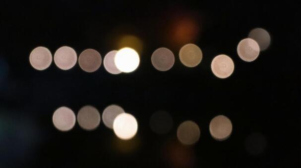 イルミネーション玉ボケ イルミネーション,夜景,ボケの写真素材