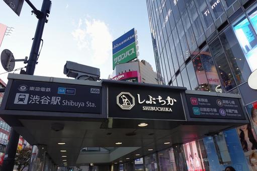 しぶちか 渋谷,しぶちか,階段の写真素材