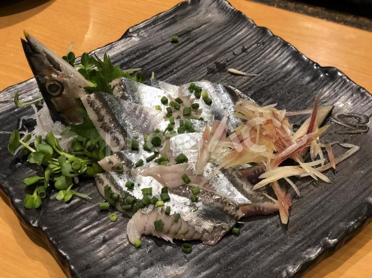秋刀魚（さんま）の刺身 秋刀魚,さんま,サンマの写真素材