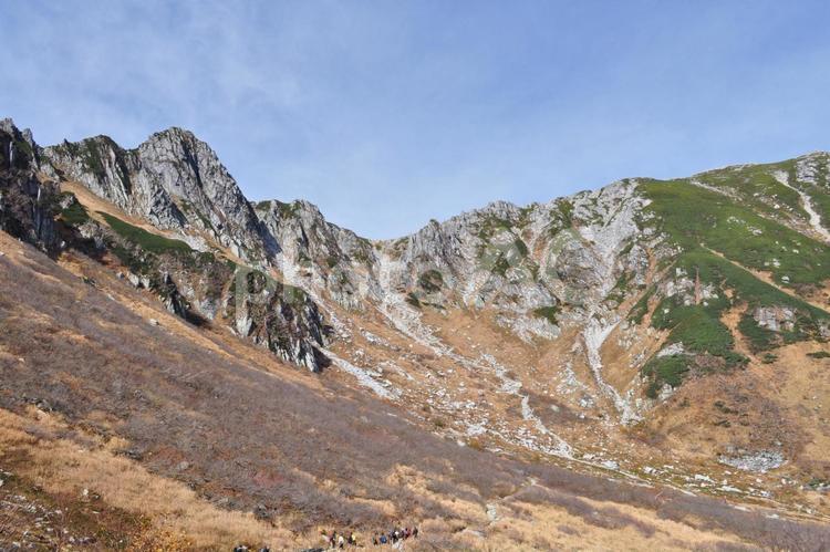 駒ヶ岳秋の風景 駒ヶ岳,千畳敷カール,山岳の写真素材
