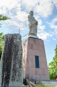 島田市 牧之原公園 栄西禅師像(静岡) 島田市 牧之原公園 栄西禅師像(静岡) 静岡県,島田市,牧之原公園の写真素材