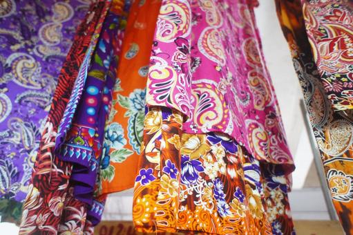 Photo, cloth, batik, vivid, 