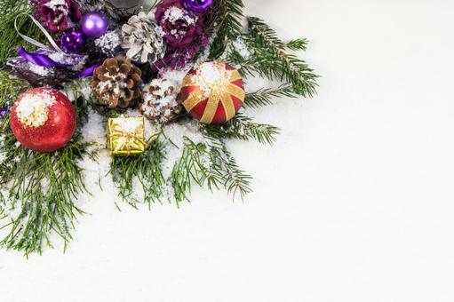 クリスマスデコレーション・スノーフレイク クリスマスデコレーション・スノーフレイク クリスマス,オーナメント,コピースペースの写真素材