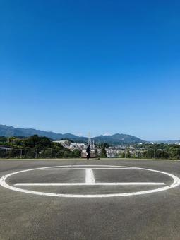 丘の上の公園 丘の上の公園 公園,散歩,景色の写真素材