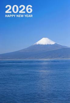 年賀状2026 富士山 年賀状2026 富士山 年賀状,富士山,正月の写真素材