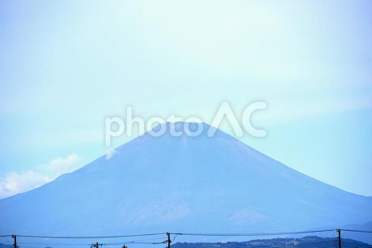 雄大な富士山の姿 富士山,山,自然の写真素材