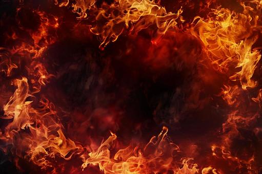 爆発するような火と煙のグラフィック 爆発するような火と煙のグラフィック 炎,火,煙の写真素材
