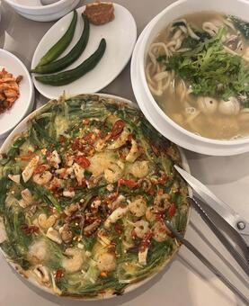 チヂミ 韓国,旅行,海外旅行の写真素材