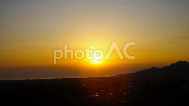 美しい夕焼。 自然,夕焼,空の写真素材