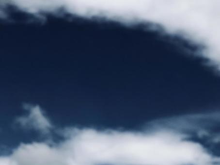 青空と雲 青空と雲の写真