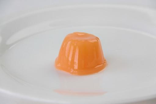 メロンゼリー おやつ メロンゼリー おやつの写真