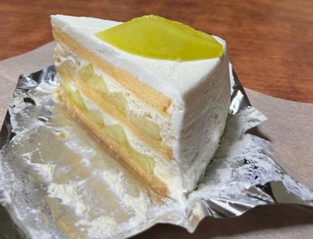 メロンのショートケーキ メロンのショートケーキ メロン,ショートケーキ,甘いの写真素材