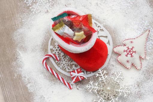 クリスマスブーツ クリスマスブーツ,クリスマス,ブーツの写真素材