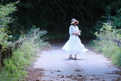 森林浴 森林浴,森,ネイチャーの写真素材