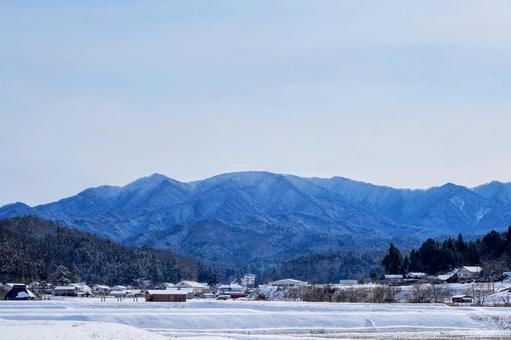 日本神話の舞台「船通山」の冬 日本神話の舞台「船通山」の冬の写真