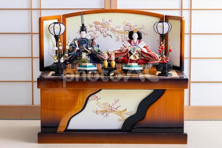 雛人形　japanese doll 雛飾り,雛人形,五節句の写真素材