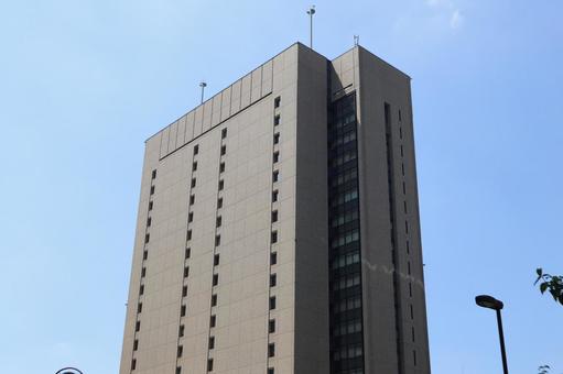 飯田橋　街並み 飯田橋,千代田区,街並みの写真素材