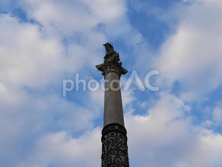 ローマの街並み 街並み,青空,ローマの写真素材