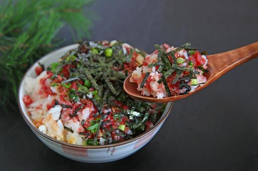 牛トロ丼 牛トロ丼,牛とろフレーク,生食の写真素材