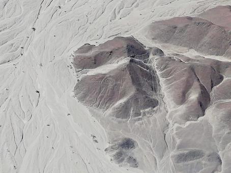 ペルー、ナスカの地上絵 ペルー、ナスカの地上絵の写真