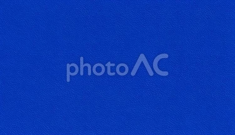群青色のリアルな質感のレザーの背景 群青色,皮,光の写真素材