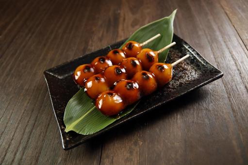 焼き団子の和菓子 団子,焼き団子,和菓子の写真素材