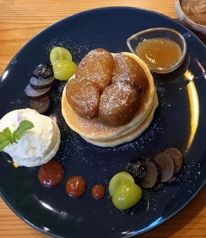 イチジクパンケーキ イチジクパンケーキの写真