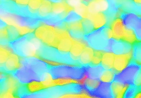 Watercolor texture colorful background material, JPG