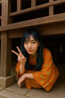 大人のかくれんぼの写真