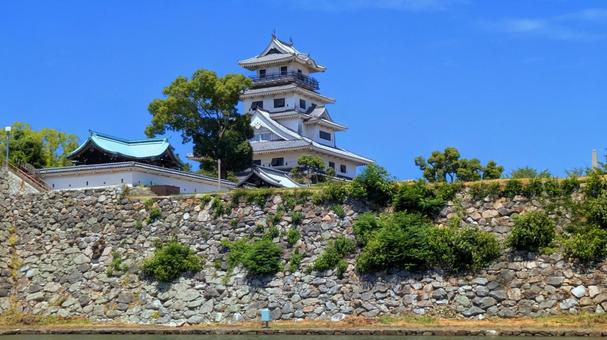 今治城-74 愛媛県,今治市,今治城の写真素材