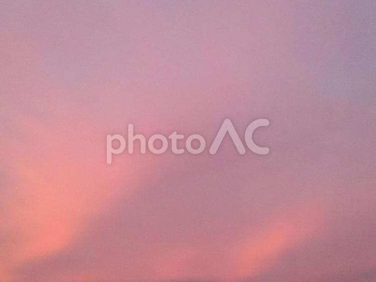 夕暮れの空 夕暮れ,空,天気の写真素材