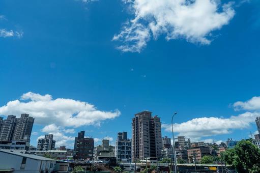 台北市の住宅街 台北市の住宅街の写真