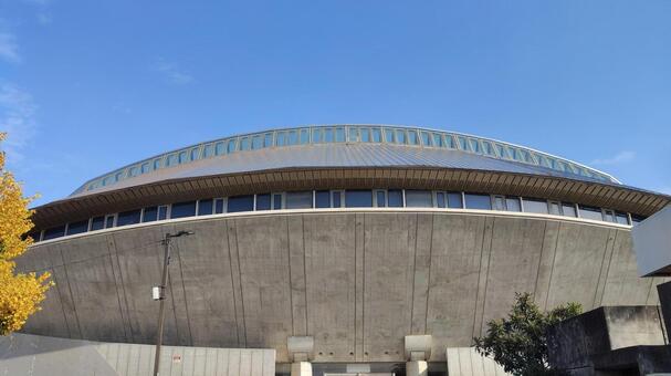 秋葉台文化体育館 秋葉台文化体育館,藤沢市,スポーツ施設の写真素材