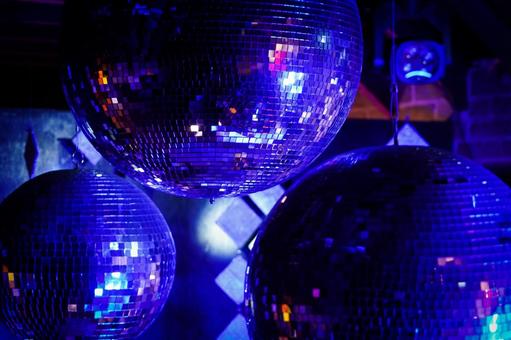 Photo, mirror ball, set, multiple, 