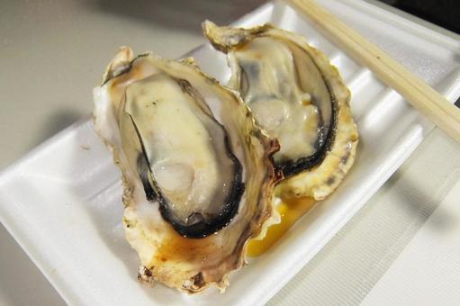 焼き牡蠣 焼き牡蠣 焼き牡蠣,カキ,牡蠣の写真素材