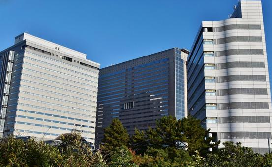 ＜千葉県＞幕張新都心の都市風景 幕張新都心,海浜幕張,幕張の写真素材