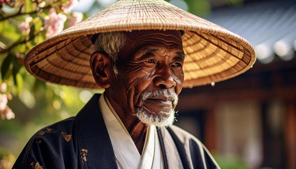 おじいさんの写真