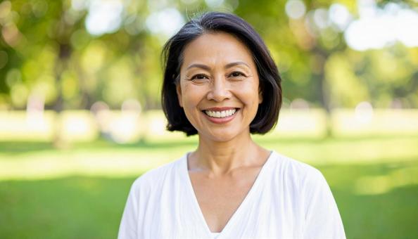 清潔感のある女性 清潔感のある女性の写真