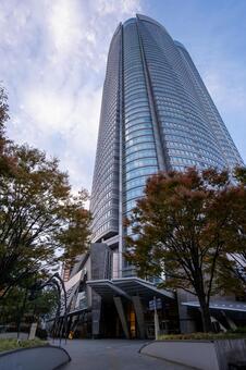 六本木ヒルズ　2025年11月 六本木ヒルズ,朝,東京の写真素材