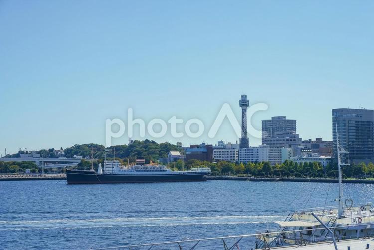 みなとみらい　風景 みなとみらい,横浜,海の写真素材