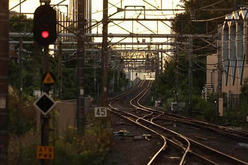 線路 線路の写真