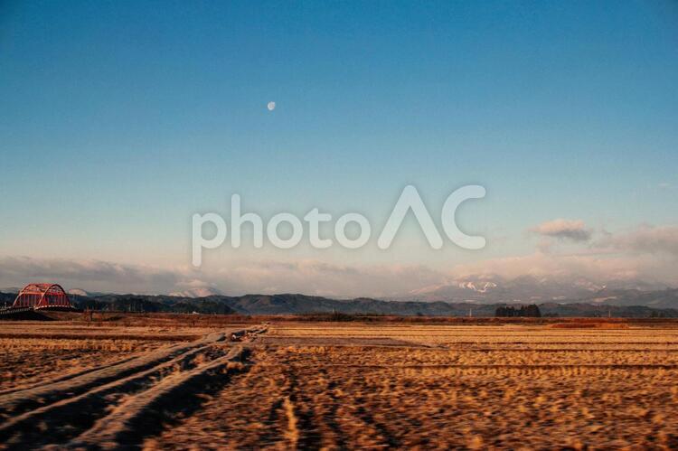 田舎の風景 風景,日暮れ,暁の写真素材