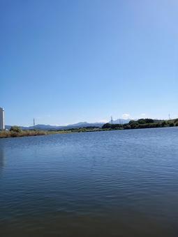夏の川 夏の川の写真