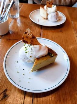 チーズケーキ チーズケーキの写真