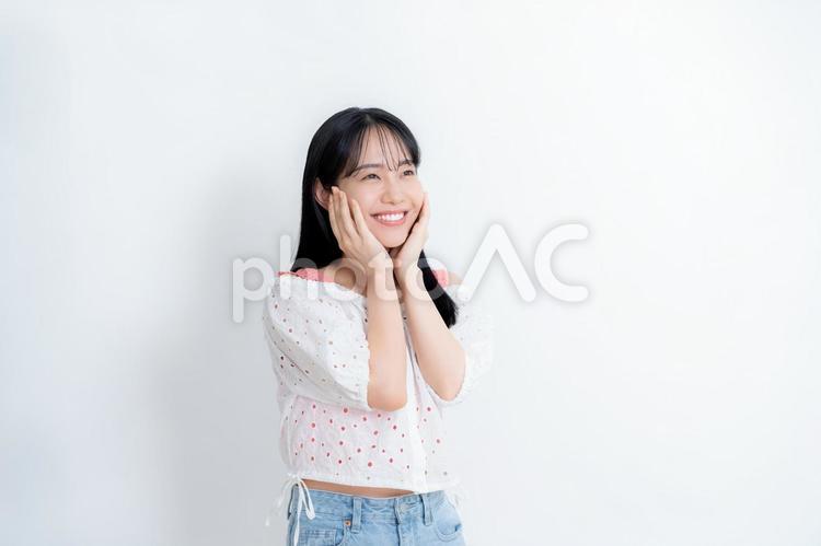 若い女性の美容イメージ 美容,ビューティー,女性の写真素材