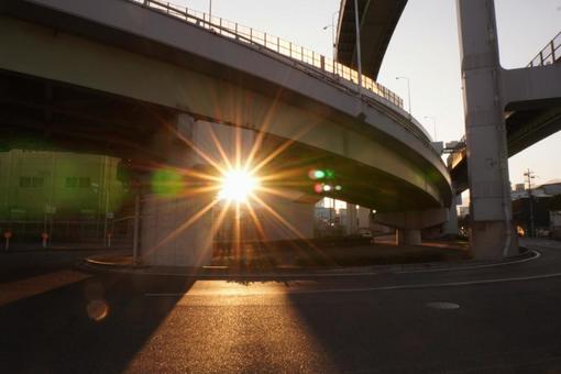 夕景 夕景の写真