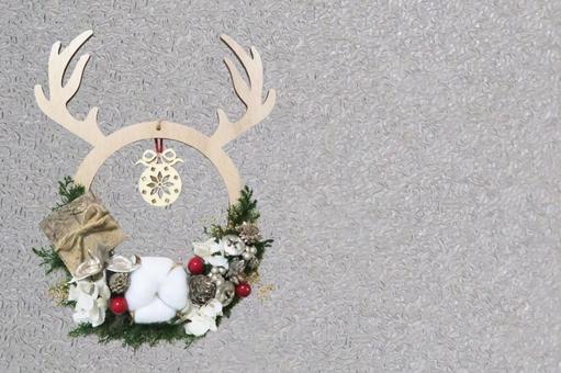 クリスマスのテクスチャ(文字なし) クリスマスのテクスチャ(文字なし) クリスマス,トナカイ,クリスマスリースの写真素材