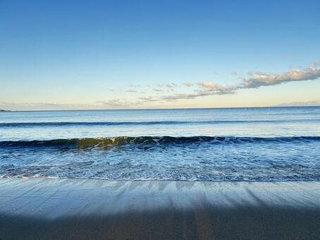 美しい海岸の風景 海,空,風景の写真素材